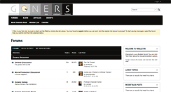 Desktop Screenshot of goners.org